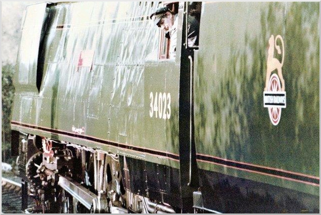 23023 at Sheffield Park 1985