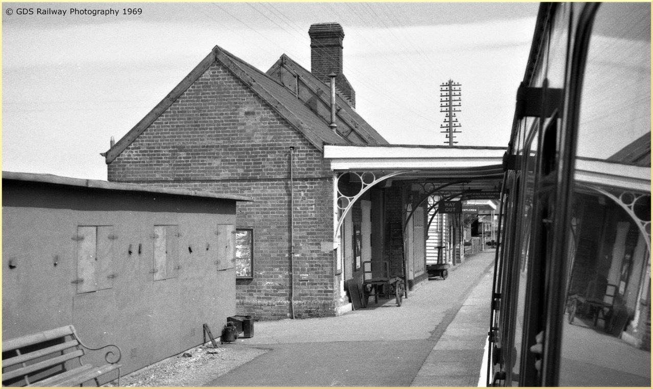 Credition Station towards Exeter 1969