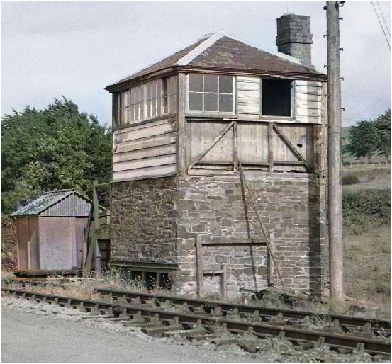 Meldon Junction Signal Box 1970
