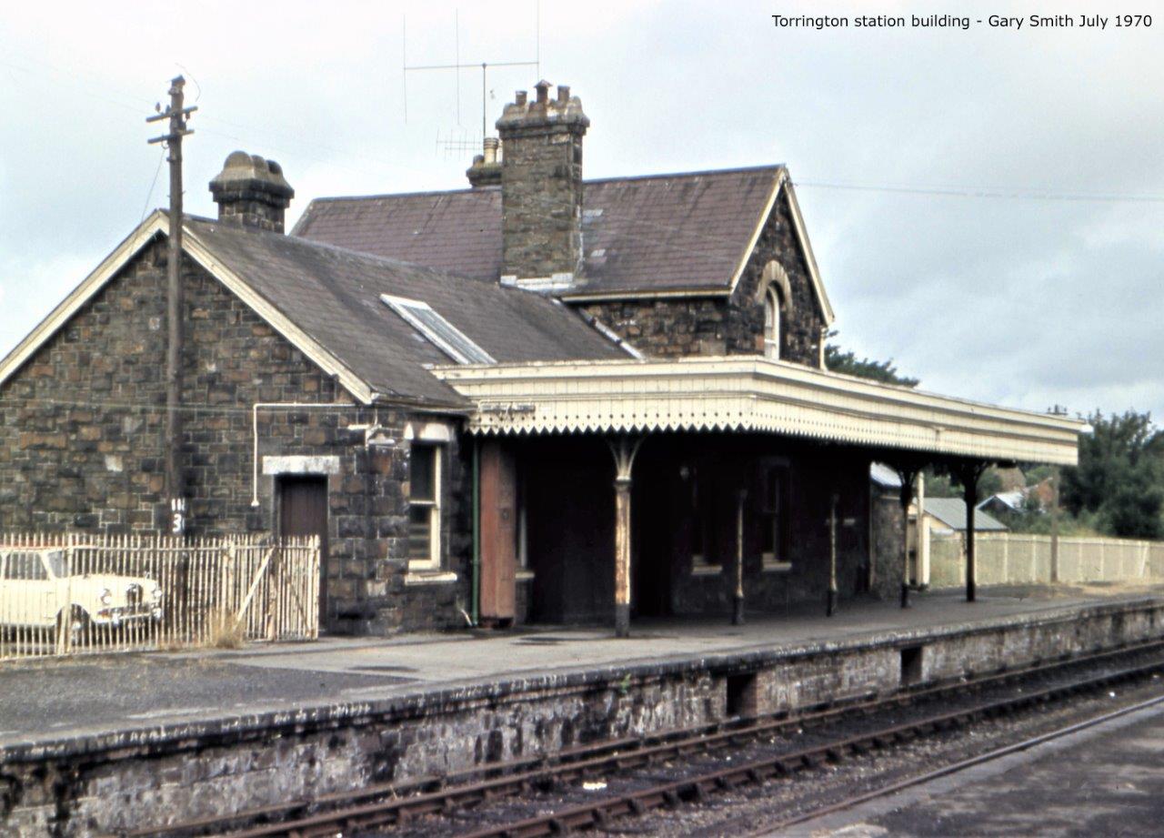 Torrington Station building in 1970