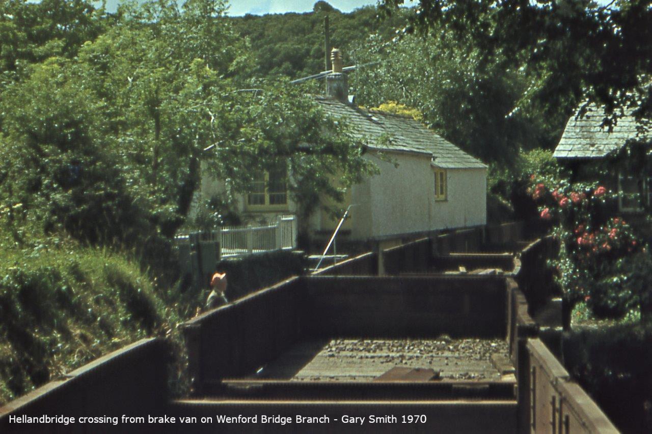 View accross Torrington Viaduct in 1970